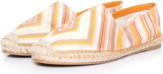 Valentino Garavani Valentino Striped Canvas Espadrilles Size 40