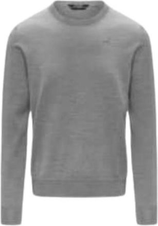 K-Way Truien & Vesten, Heren, Grijs, S, Wol, Sebastien Sweater