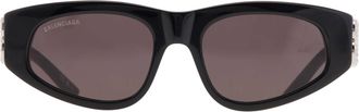 Balenciaga Grey Cat Eye Ladies Sunglasses BB0095S 018 53
