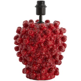Light & Living Light & Living - lampada da tavolo - Berries - rosso - ceramica