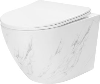 Rea Taza De Inodoro Wc Rea Carlos Nature Marble