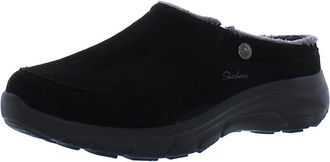 Skechers Womens Easy Going - Latte Mule, Black/Grey, 8.5 W US