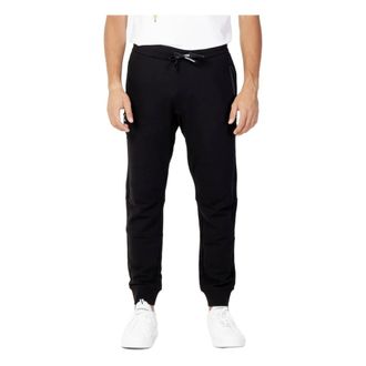A|X Armani Exchange Heren, Broeken, Zwart, Maat: M Katoen