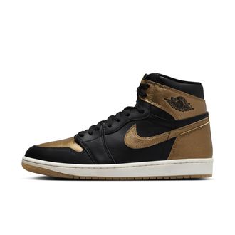 Nike Jordan Air Jordan 1 Retro High OG Black and GoldSchuh (Herren) - Schwarz