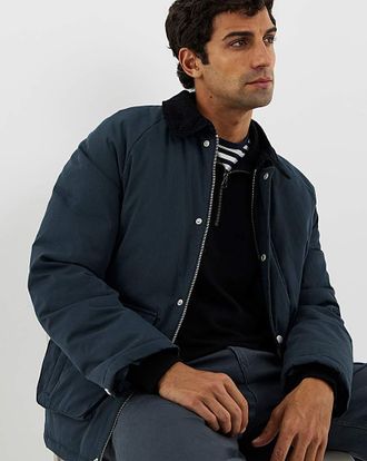 Jacamo Cord Collar Wadded Jacket