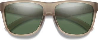 Smith Lowdown XL 2 60mm ChromaPop Polarized Square Sunglasses in Summit Crystal/Gray at Nordstrom