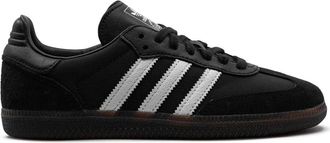 adidas x Dover Street Market Samba sneakers - men - Rubber/Fabric/Calf Suede/Calf Leather - 7.5 - Black