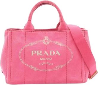 Prada Pre-owned Vintage Tote Bag - Dames - Vintage Shopper - Roze - ONE Size - Vintage