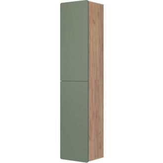 Set Mobili Bagno Marelle Vicco - 3 Parti Bianco/Rovere Con Colonna E Specchio - Foto 9