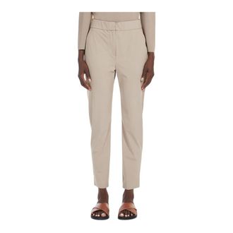Max Mara Dames, Broeken, Beige, Maat: XS Jersey