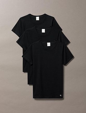 Calvin Klein 3 Pack Lounge T-shirts - 100% Cotton