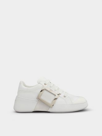 Roger Vivier Viv Skate Sneakers in leather