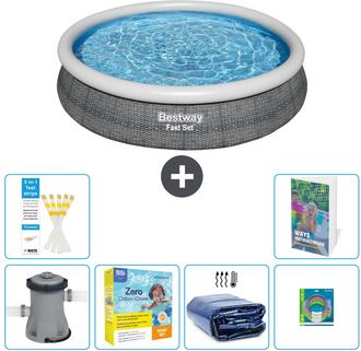 Bestway Piscina Bestway Fast Set Redonda - 366x76 Cm - 7-piezas S181
