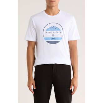 Travis Mathew 2002 Games Graphic T-Shirt in White at Nordstrom Rack, Size Xx-Large