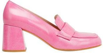 8 by YOOX PATENT LEATHER HEELED LOAFER
