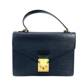Louis Vuitton unisex, Pre-owned, Zwart, Maat: ONE Size Leer