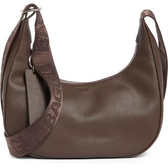 Baggu Small Recycled Leather Crescent Bag in Brown at Nordstrom Rack