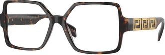 Versace Optical Frame - Dames - Brillen - Bruin - 55 MM - Accessoires