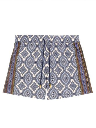 Etro Multicolor Printed Swim Shorts