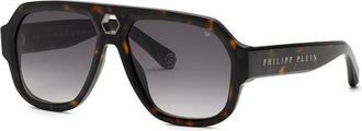 Philipp Plein SPP143 0722 Womens Sunglasses Size 58