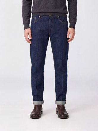 Dondup Jeans Iconic slim fit a vita media in denim di cotone