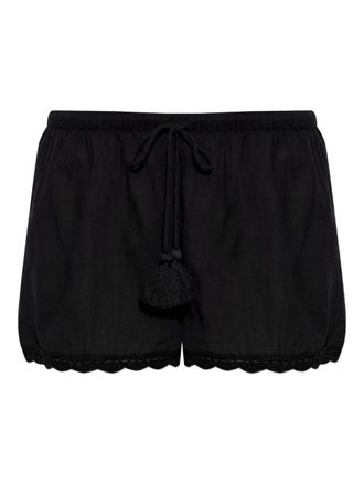 Ulla Johnson Aran trim shorts - Zwart