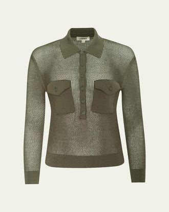 L'agence Carine Cashmere-Blend Sweater