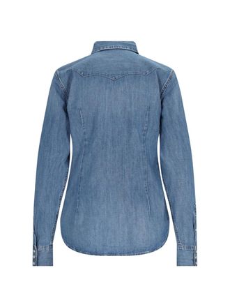 Polo Ralph Lauren Womens Shirts Blue Cotton