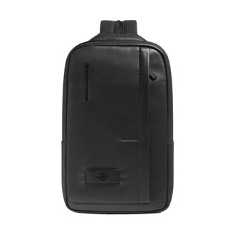 Piquadro Backpacks, male, Black, Size: ONE SIZE Sling Bag for iPad