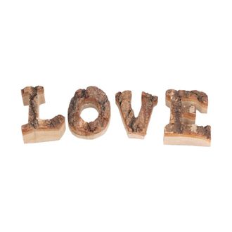 OEM Estas Letras De Madera Natural Se Pueden Exhibir De Forma Independiente En Una Estanter&iacute;a Como Elementos Decorativos, Son Adecuadas Para Manualidades,