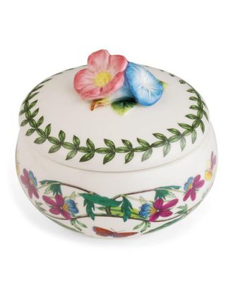 Portmeirion Botanic Garden Bouqet Flower Trinket Box