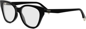 Fendi Fe 50120I Optisch Montuur - unisex - Brillen - Zwart - ONE Size - Accessoires