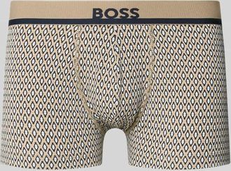 HUGO BOSS Regular Fit Trunks aus Baumwoll-Mix Modell TRUNK 365 in Beige, Gr&ouml;&szlig;e XXL