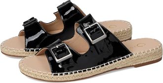 Journee Collection Tresah Womens Dress Sandals Patent/Black : 9.5 M, Faux Leather