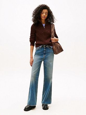 Tommy Hilfiger Claire High Rise Wide Leg Jeans