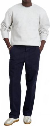 Alex Mill Herringbone Field Pant In Navy