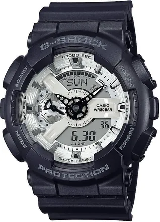 Casio G-Shock Alarm Quartz Analog-Digital Watch GA-110WD-1ADR