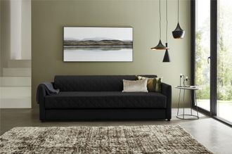 Atlantic Home Collection Schlafsofa »Ken« mit Bettfunktion, inklusive Topper mit abnehmbarem Bezug