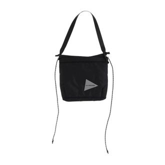 And Wander Logo Schoudertas - Heren - Tassen - Zwart - Maat: ONE Size Nylon