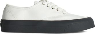 Maison Kitsun&eacute; Sneakers con suola a contrasto - Bianco