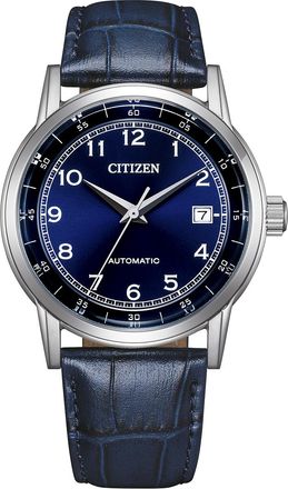 Citizen Mens Blue Watch NJ0210-13L Leather - One Size