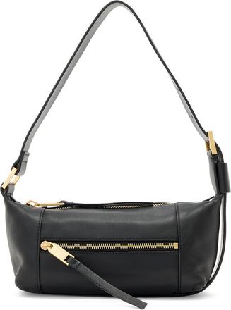 AllSaints Mini Vega Leather Shoulder Bag in Black at Nordstrom