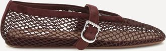 Alaia Mesh Ballerinas Female 40