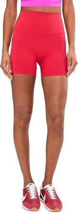 Beach Riot Nali Bike Shorts Womens Shorts Red : XS, Lycra/Nylon