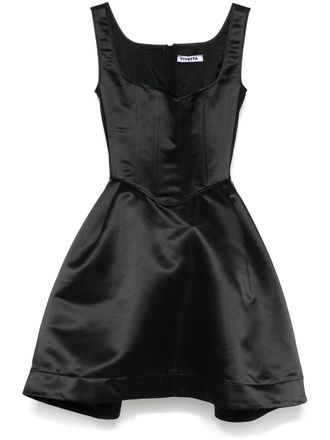 Vivetta Duchess Mini-Bustierkleid aus Satin