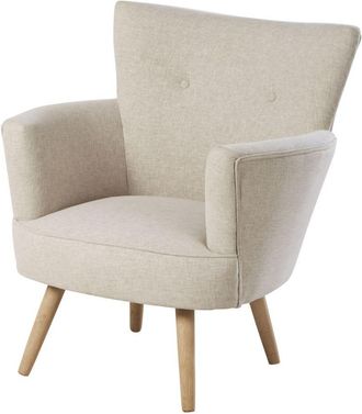 Maisons du monde Sill&oacute;n vintage beige