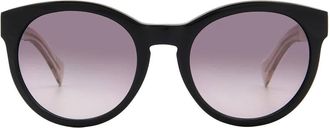 Tommy Hilfiger Grey Gradient Oval Ladies Sunglasses TH 1291/S 0G6P/EU 52