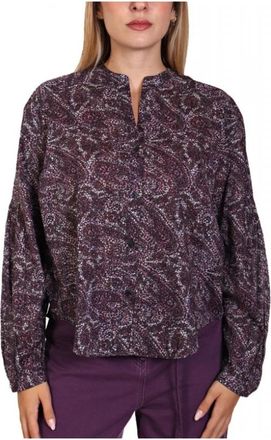 HUGO BOSS Shirts - Dames - Blouses - Paars - XL - Overhemden