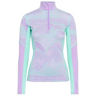 Kari Traa Olea Half Zip Merinounterw&auml;sche f&uuml;r Damen | lila