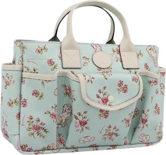 Gucci Pre-owned Vintage Tote Bag - Dames - Vintage Shopper - Blauw - ONE Size - Leer - Vintage